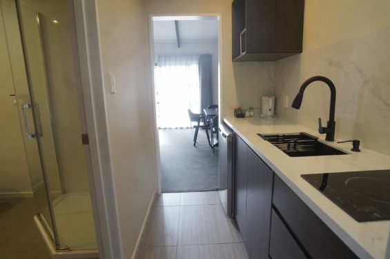 1-Bedroom Family Unit kitchen